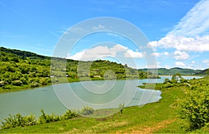 Lake Bezid in Mures County, Romania