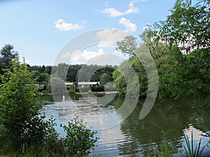 Lake in Bielefeld