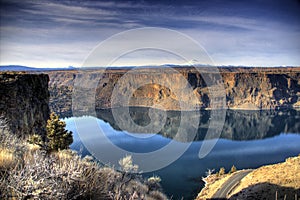 Lake Billy Chinook in Central Oregon