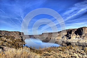 Lake Billy Chinook in Central Oregon