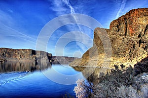 Lake Billy Chinook in Central Oregon