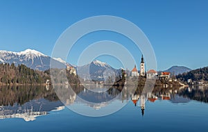 Lake Bled panorama