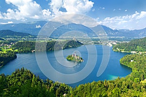 Lake Bled in Slovenia