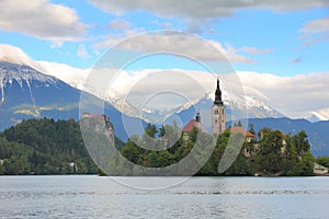Lake Bled , Slovenia, Europe