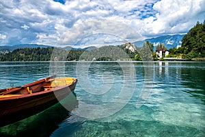 Lake Bled, Slovenia, Europe.