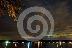 Lake Bomoseen Night Stars