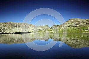 Lake Bucura reflection - Retezat National Park