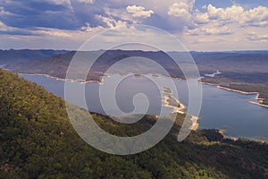 Lake Burragorang in The Blue Mountains in Australia