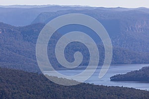 Lake Burragorang in New South Wales in Australia