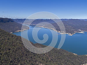 Lake Burragorang in New South Wales in regional Australia