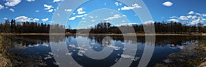 lake BÅ™ezina in ÄŒeskÃ© stÅ™edohoÅ™Ã­