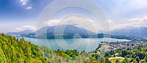 Lake Caldonazzo and Calceranica al Lago in Trentino photo