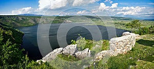 Lake called Prolosko blato in the continental part of south croatia