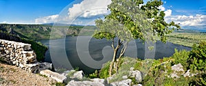 Lake called Prolosko blato in the continental part of south croatia