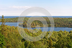 Lake Calvary. Anzersky Island