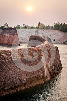 Lake and Canyon