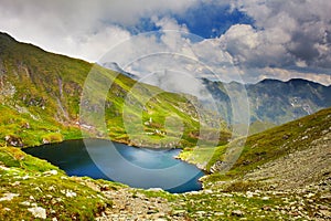 Lake Capra in Romania