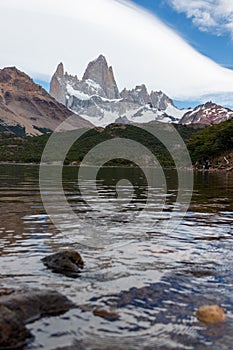 Lake Capri, Fitz Roy Mountain, El Chalten, Patagonia Argentina