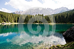 Lake of Caress - Dolomiti photo