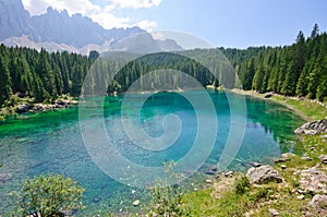 Lake Carezza - Dolomites, Italy