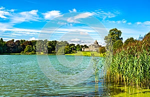 Lake at Castle Howard near York, England