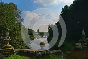 Lake Castle Howard Yorkshire