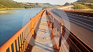 Lake Castreccioni, Cingoli, Macerata, Italy.