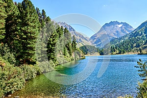 Lake Cavloc, Engadine, Swiss Alps