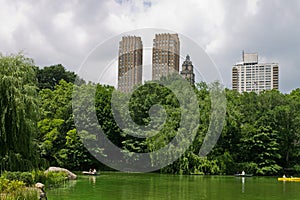 The Lake of Central Park New York City