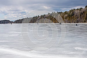 Lake Champlain Frozen photo