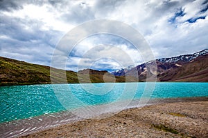 Lake Chandra Taal, Spiti Valley photo