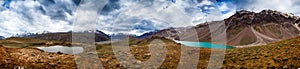 Lake Chandra Taal, Spiti Valley panorama photo