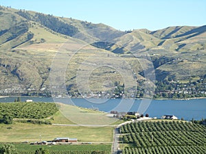 Lake Chelan from above