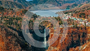 Lake Chuzenji at Nikko National Park in Toca*an photo