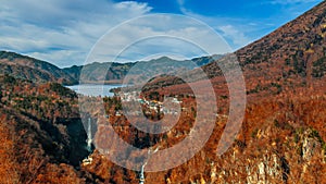 Lake Chuzenji at Nikko National Park in Toca*an photo