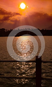 The lake of cileunca