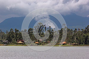 Lake Cileunca, West Java, Indonesia