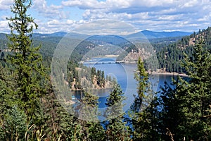 Lake Coeur d`Alene, Idaho