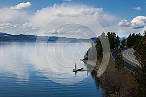 Lake Coeur dAlene scenery