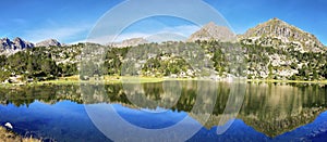 Lake in Collada de Pessons, Andorra.