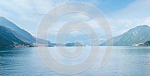 Lake Como summer panorama (Italy