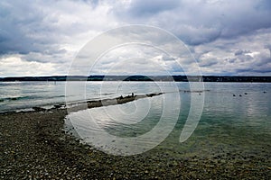 Lake constance in germany in fall