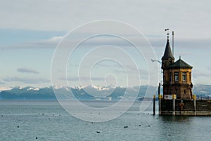 Lake Constance harbor scenic