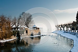 Lake Constance in winter