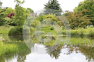 The Lake At Cothay Manor, Somerset, UK
