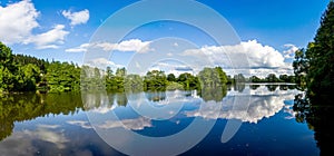 Lake in Czech countryside