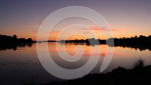 Lake of Der Champage Grand Est France