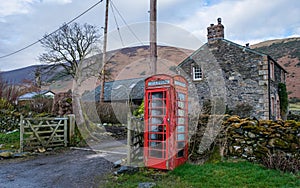 Lake District Cottage and Old Phone Box
