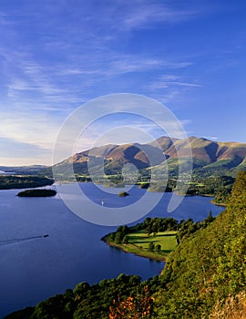 Lake district evening, Derwentwater