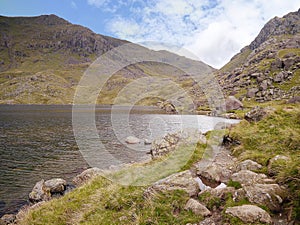 Lake District tarn near Coniston